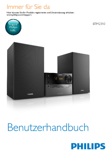 Philips BTM2310 Bedienungsanleitung