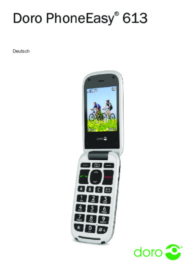 Doro PhoneEasy 613 Bedienungsanleitung