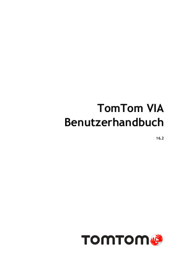 TomTom Via 62 Bedienungsanleitung