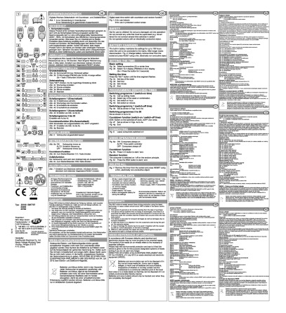 REV 25300 Bedienungsanleitung