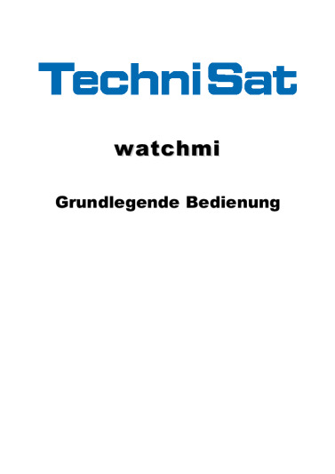 Technisat TechniStar S3 ISIO Bedienungsanleitung