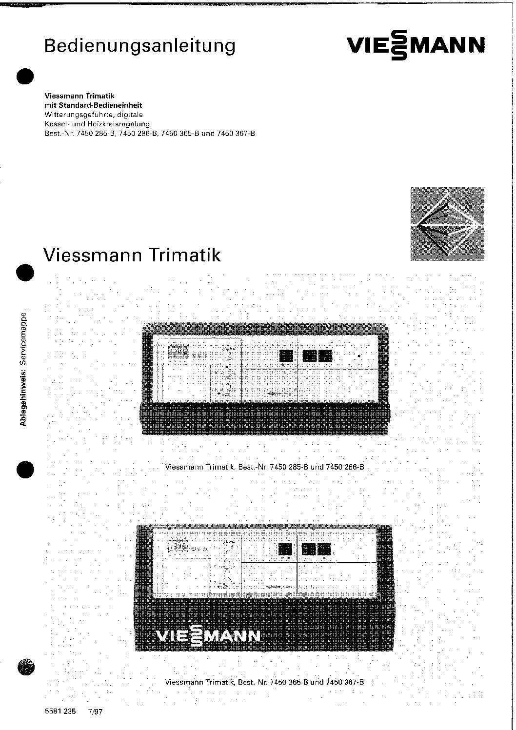 Viessmann vitola biferral baujahr 1992