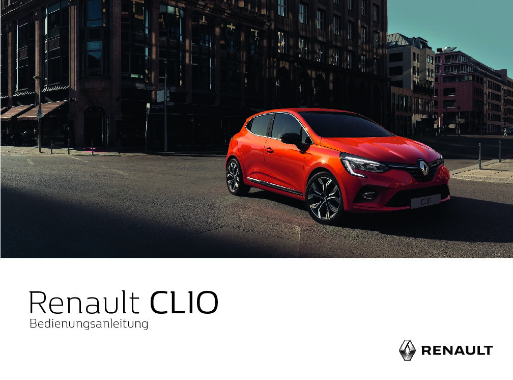 2019 Renault Clio Bedienungsanleitung
