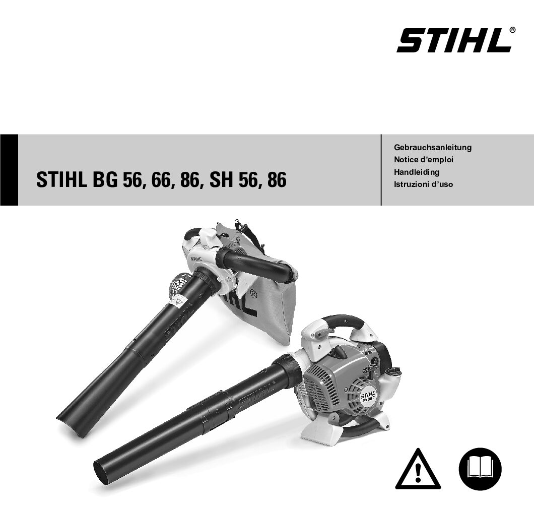 Stihl SH86 Bedienungsanleitung