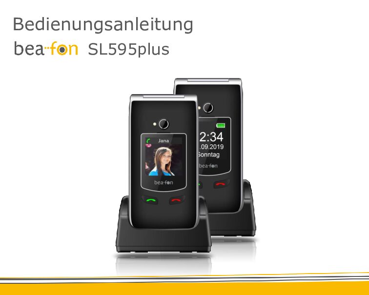 Beafon SL595 plus Bedienungsanleitung