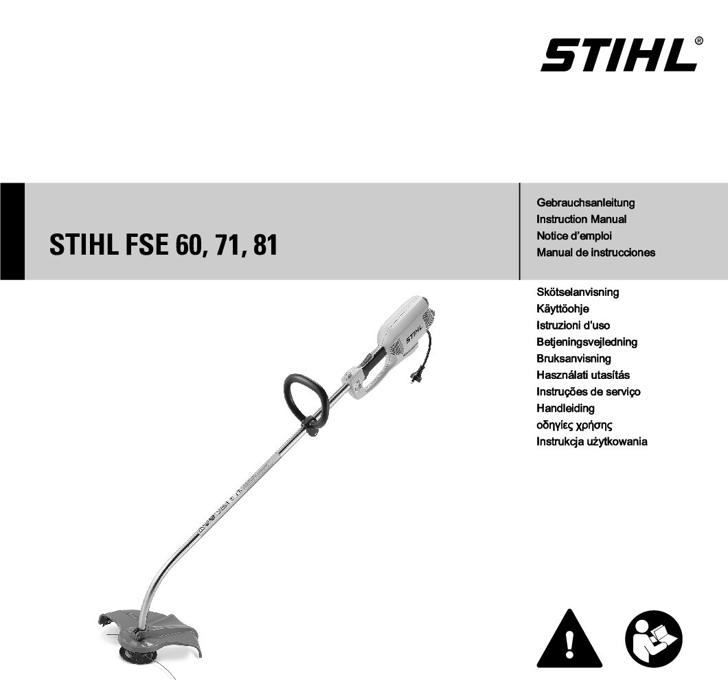 Stihl FSE 60 Bedienungsanleitung