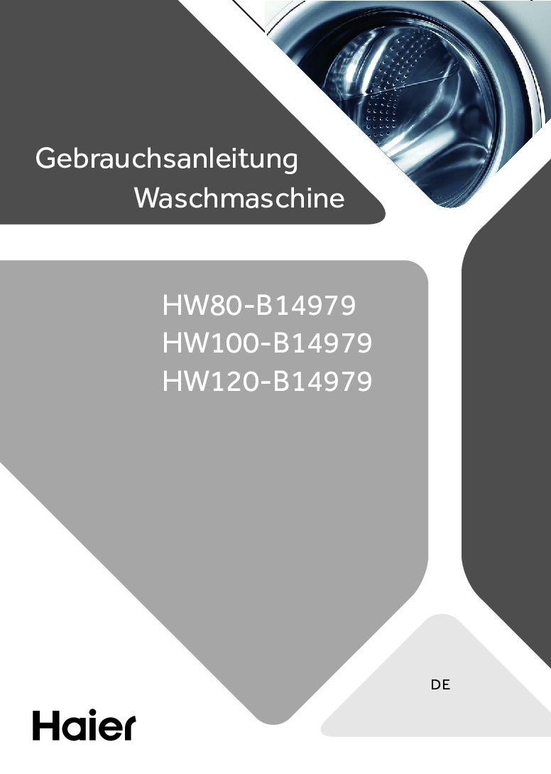 Haier HW80-B14979 Bedienungsanleitung
