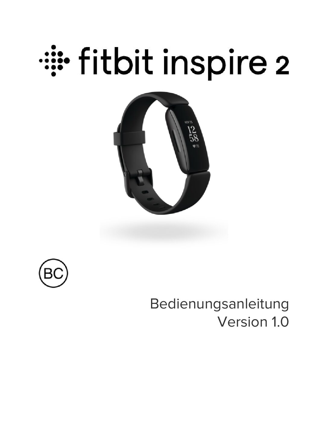 Fitbit Inspire 2 Bedienungsanleitung