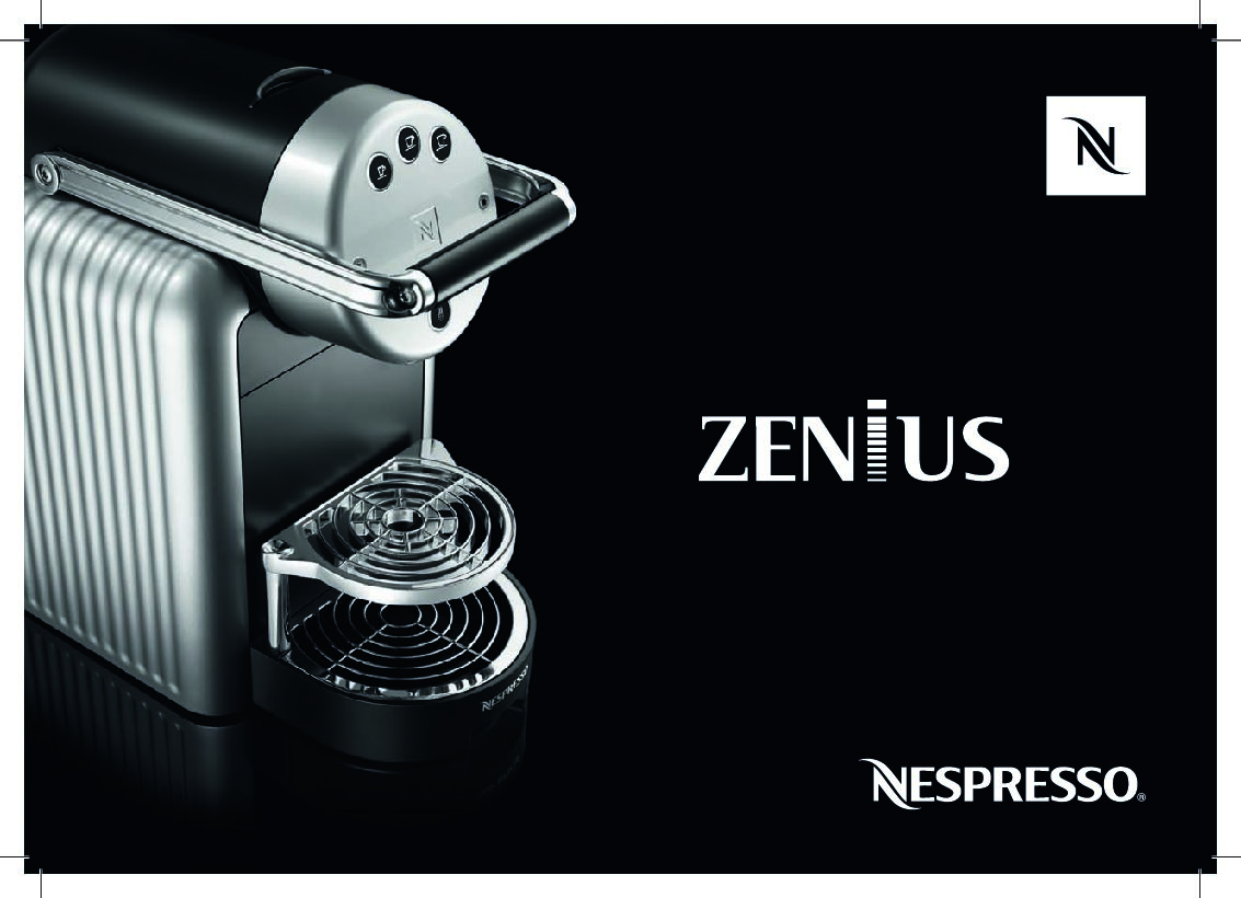 Nespresso ZENIUS ZN100 PRO Bedienungsanleitung