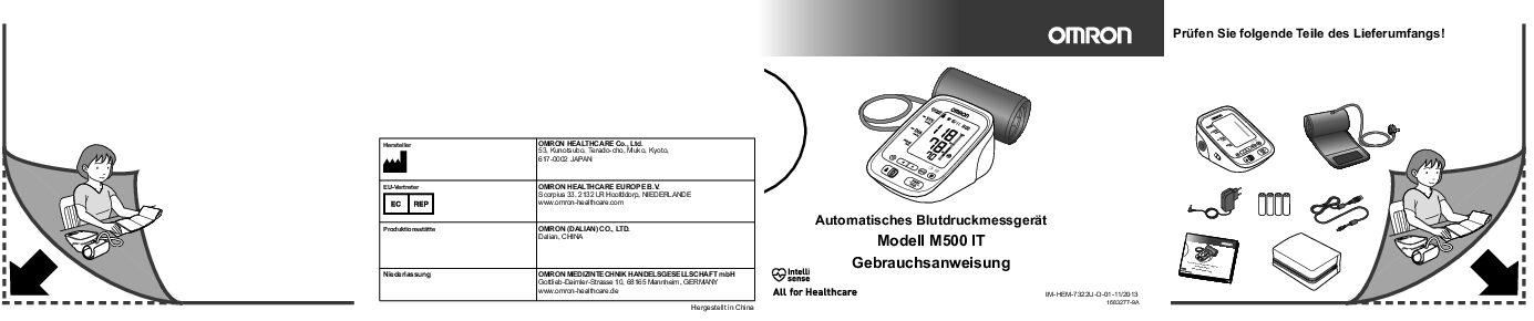 Omron M500 IT Bedienungsanleitung