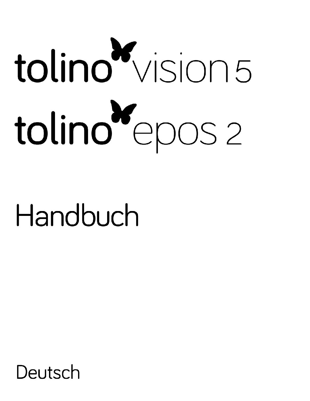 Tolino Vision 5 Bedienungsanleitung