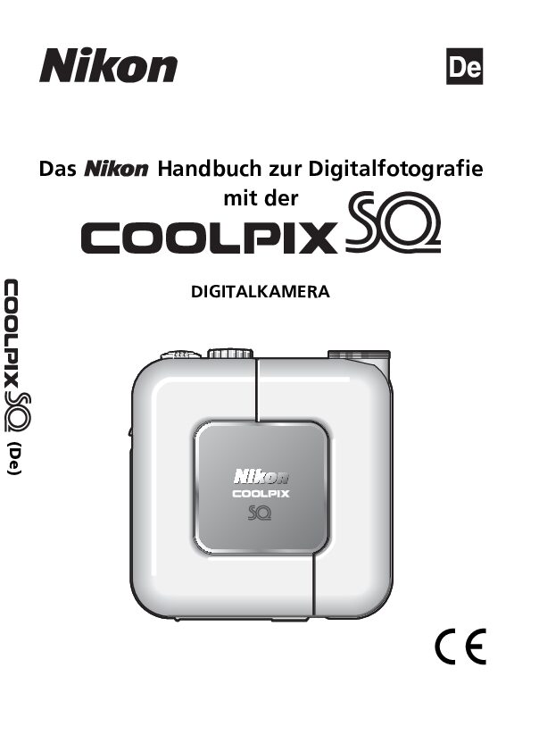 Nikon Coolpix SQ Bedienungsanleitung