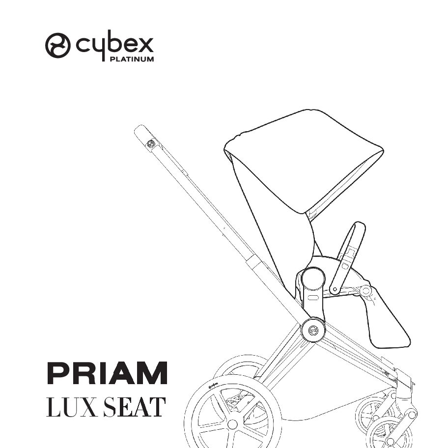 Cybex Priam Lux Seat Bedienungsanleitung