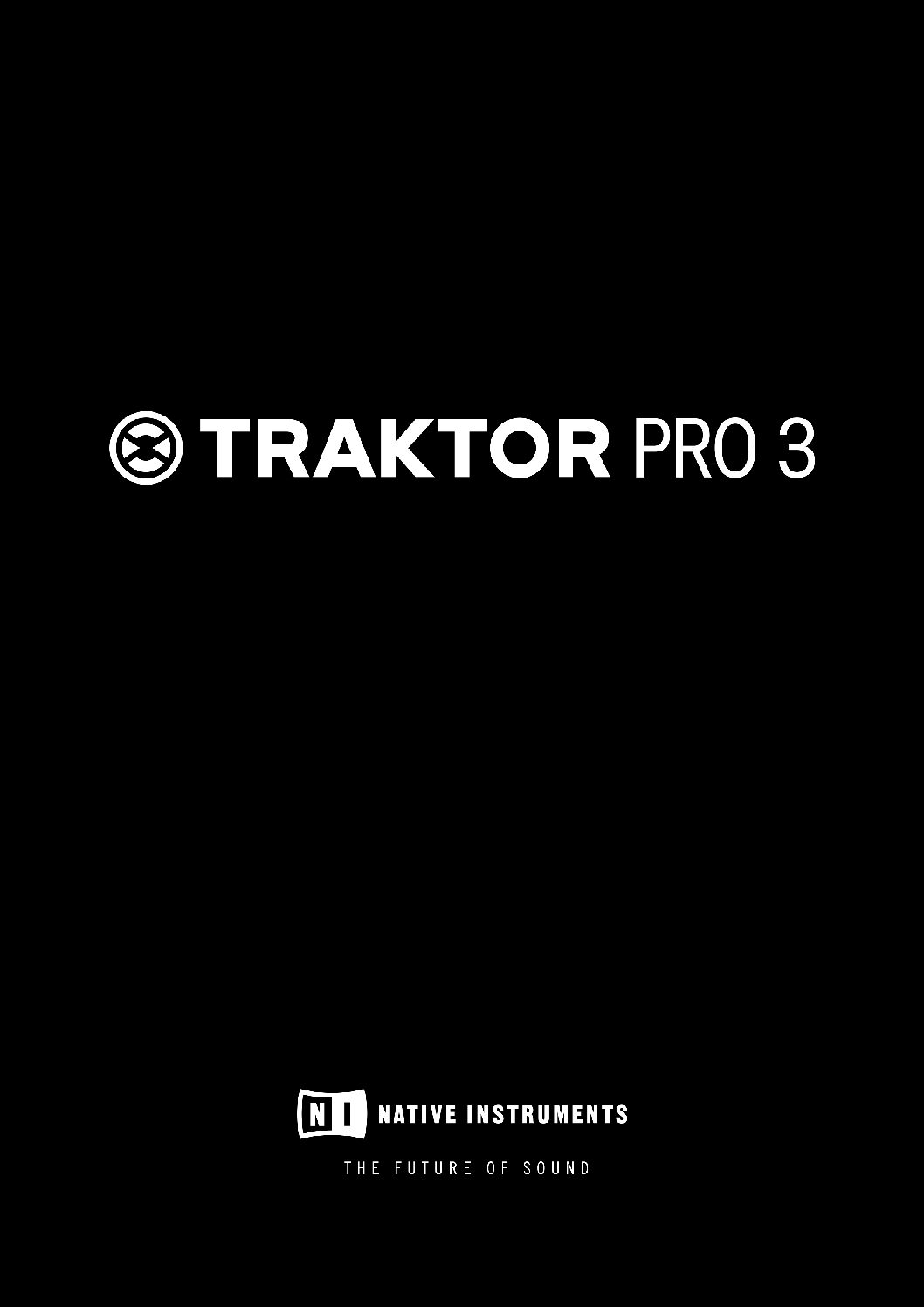 Native Traktor Pro 3 Bedienungsanleitung