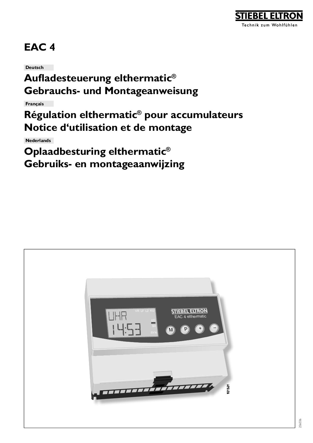 Stiebel Eltron EAC4 Bedienungsanleitung