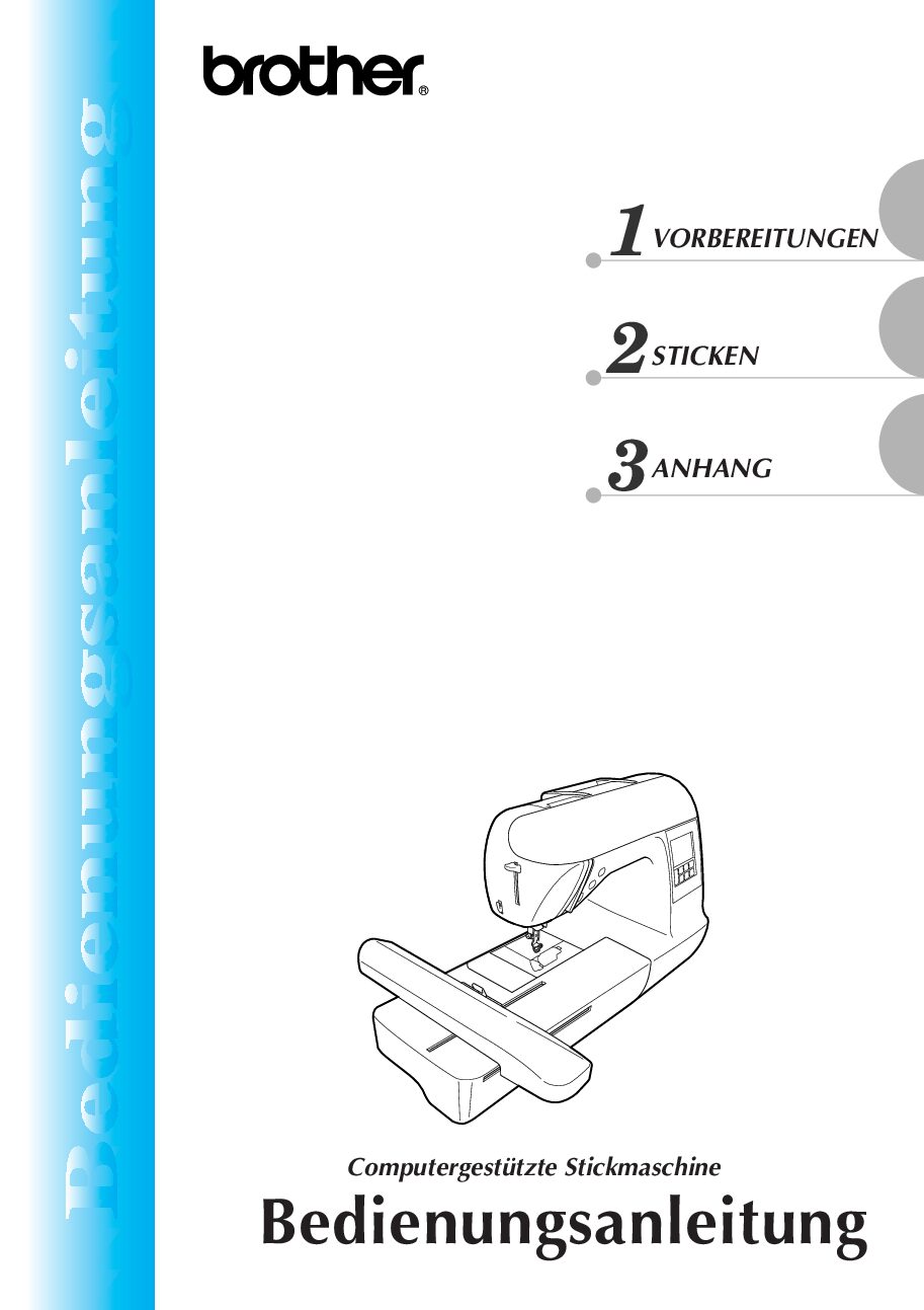 Brother Innov-is 750E Bedienungsanleitung