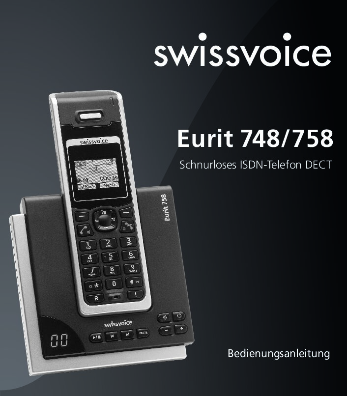 Swissvoice Eurit 758 Bedienungsanleitung