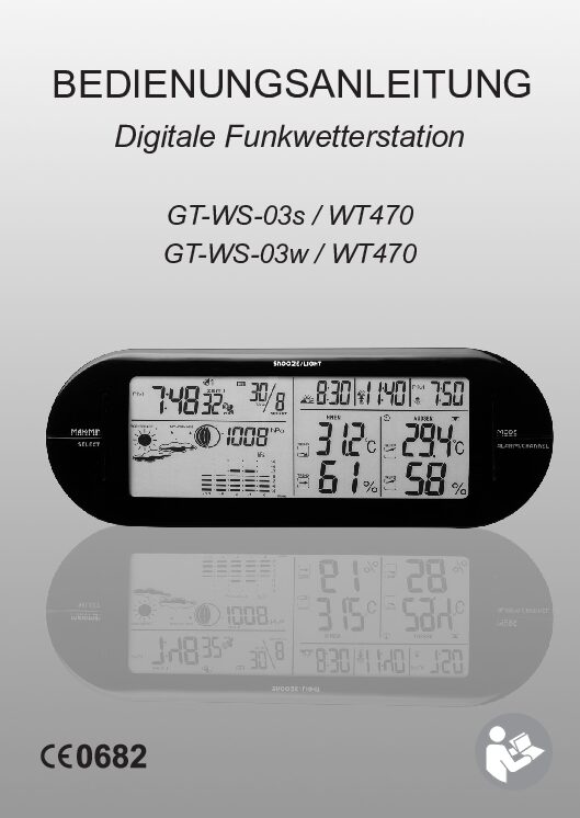 Aldi GT-WS-03 Bedienungsanleitung