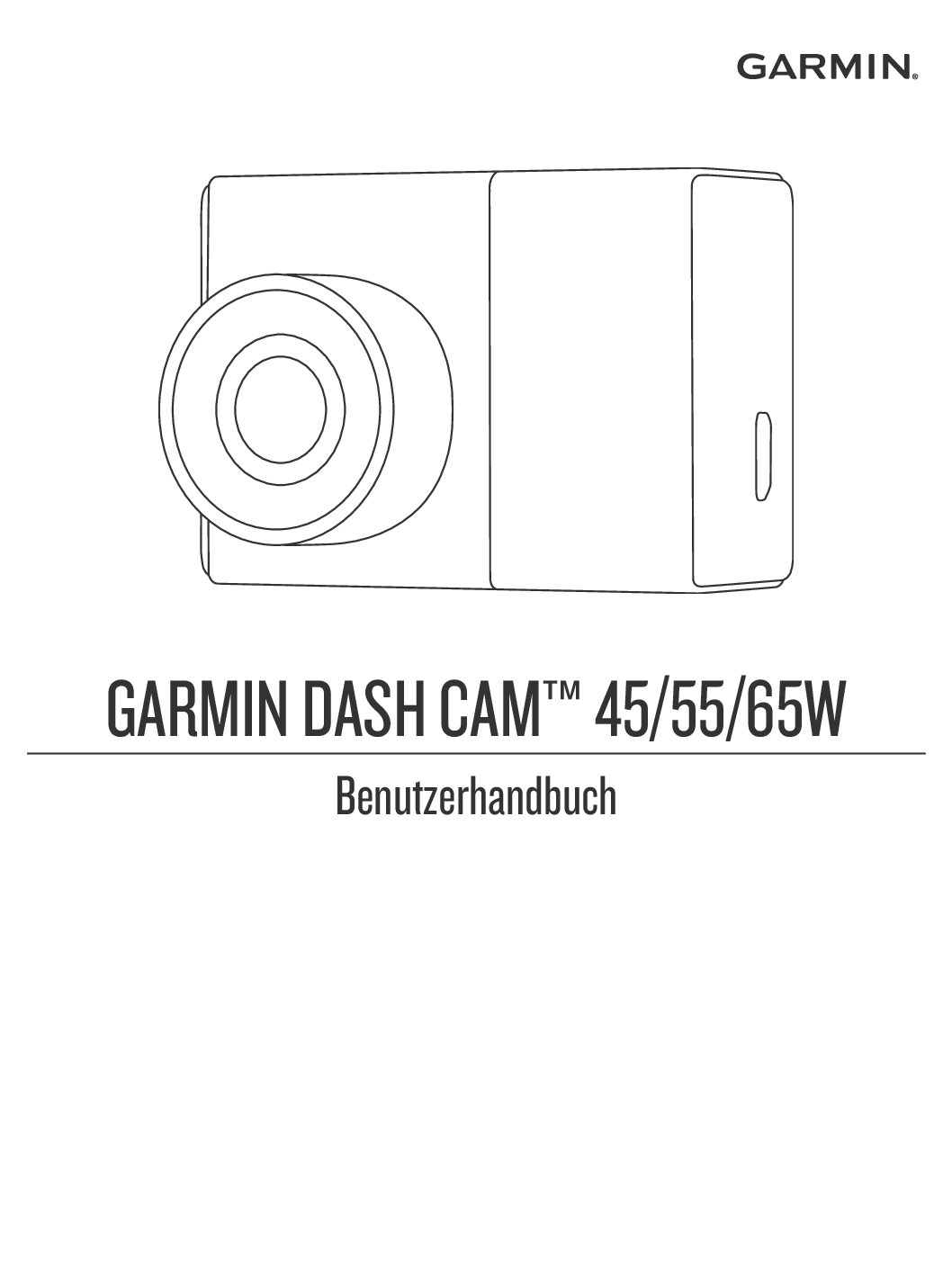 Garmin DashCam 55 Bedienungsanleitung