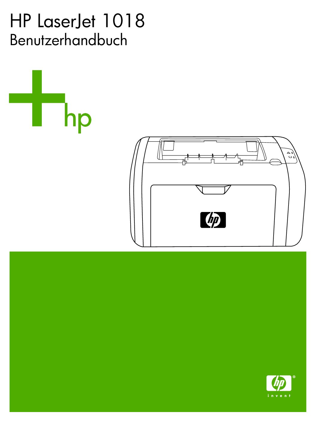 HP LaserJet 1018 Bedienungsanleitung