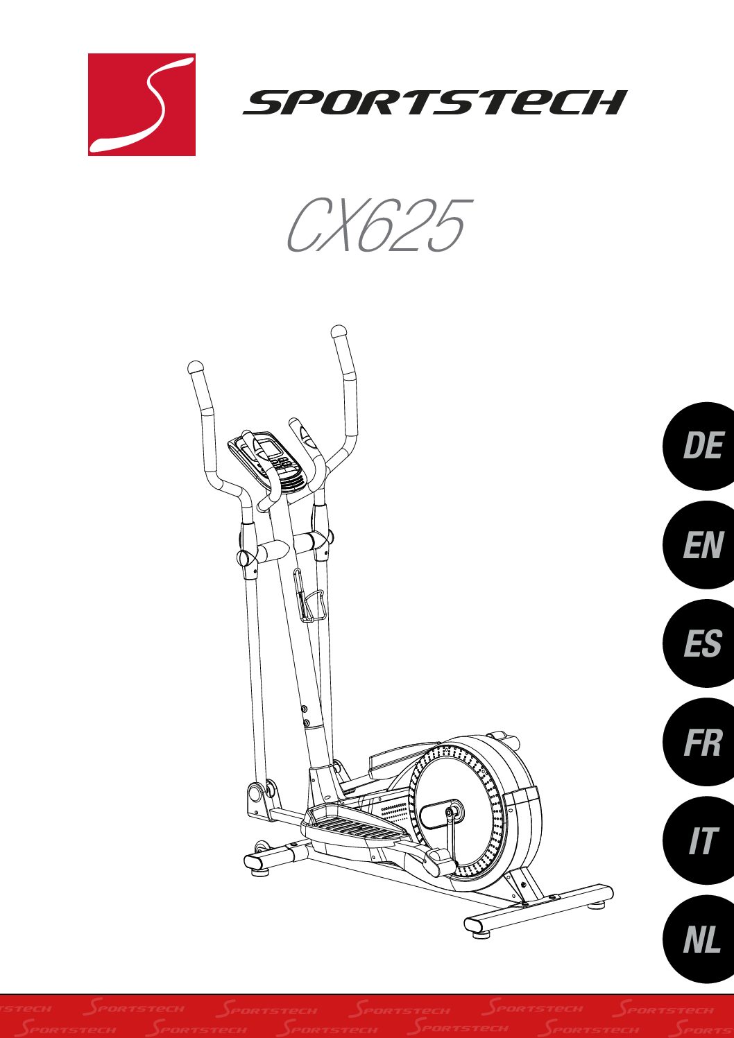 Sportstech CX625 Bedienungsanleitung