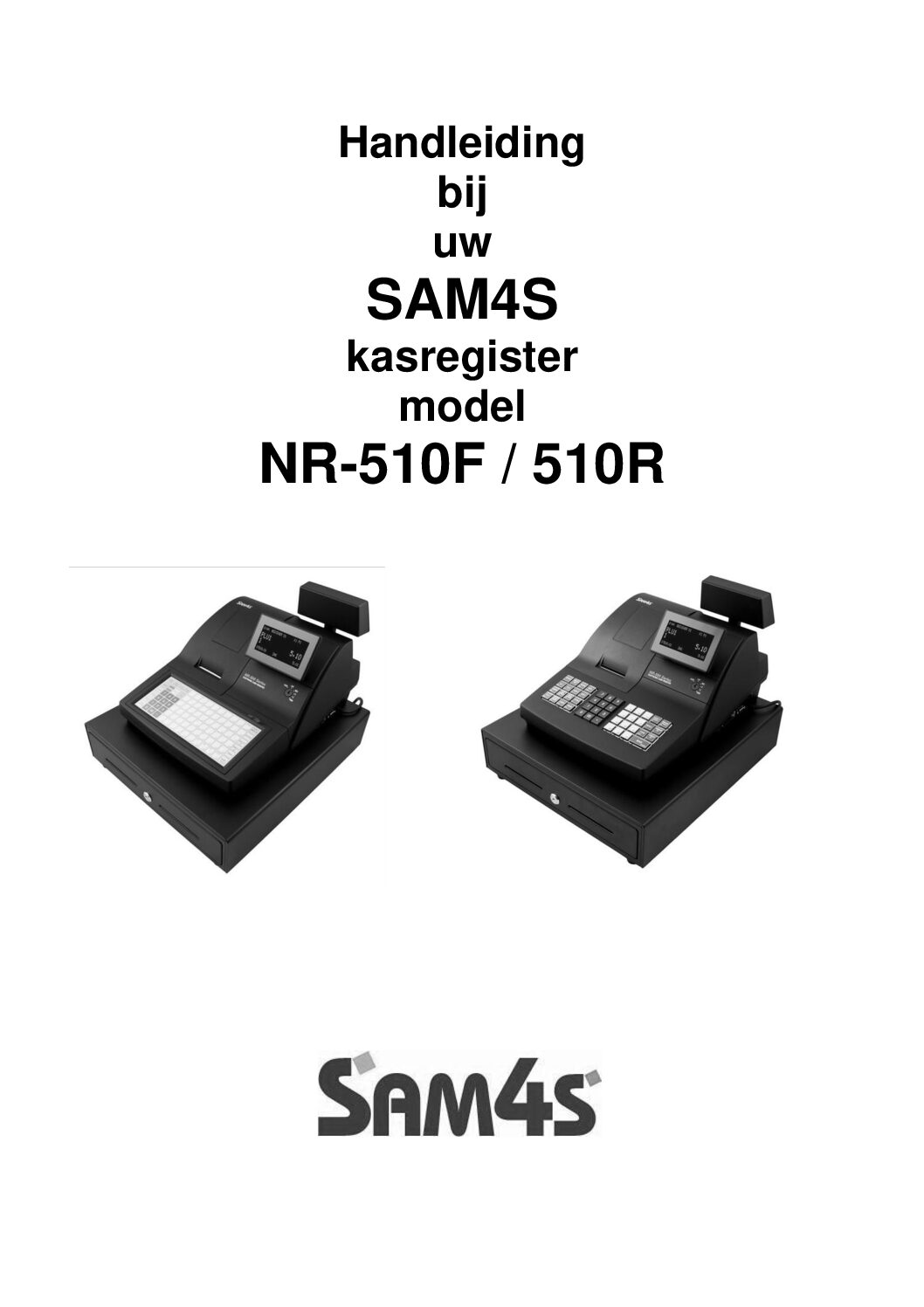 Samsung Sam4S NR-500 Series Bedienungsanleitung